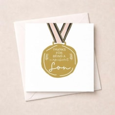 Thank You Card - Magninficent Son Thank You Card - Magninficent Son