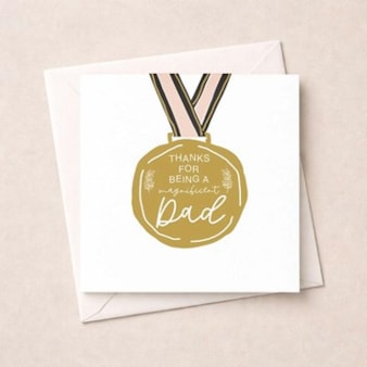Thank You Card - Magninficent Dad Thank You Card - Magninficent Dad