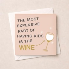 Humour Card - The Wine