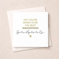 New Baby Card - Best Babysitters New Baby Card - Best Babysitters