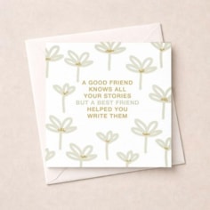 Friendship Card - Stories