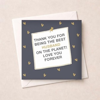 Open Card - Best Husband Open Card - Best Husband