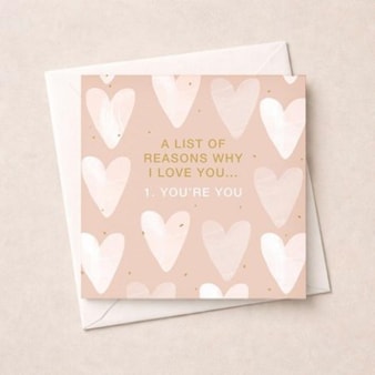 Open Card - Why I Love You Open Card - Why I Love You