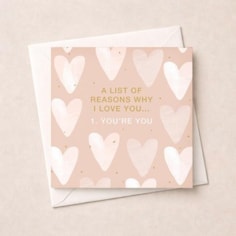 Open Card - Why I Love You