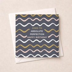 Birthday Card - Aged To Perfection Birthday Card - Aged To Perfection