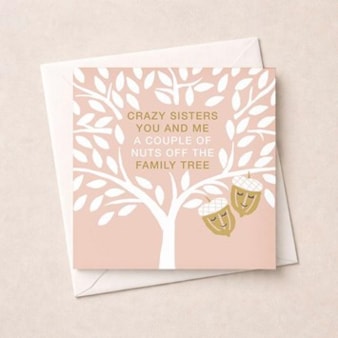 Open Card - Crazy Sisters