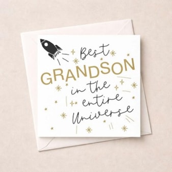 Open Card - Best Grandson Open Card - Best Grandson