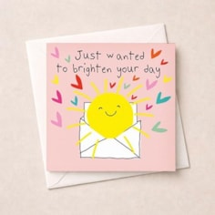Friendship Card - Brighten Your Day Friendship Card - Brighten Your Day