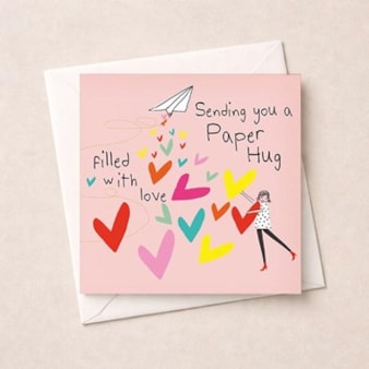 Friendship Card - Paper Hug