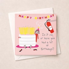Birthday Card - A Lot Of Birthdays Birthday Card - A Lot Of Birthdays