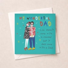 Dad Card - My Wonderful Dad Dad Card - My Wonderful Dad