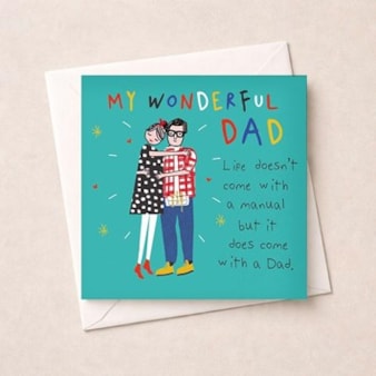 Dad Card - My Wonderful Dad Dad Card - My Wonderful Dad