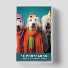Postcard Packs - Dogs, Hedgehog & Hamster Postcard Packs - Dogs, Hedgehog & Hamster