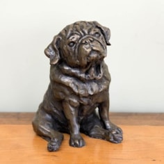 Pug Bronze Sculpture | By Charlie Smith Pug Bronze Sculpture | By Charlie Smith