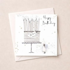 Birthday Card - Big Birthday Cake Birthday Card - Big Birthday Cake