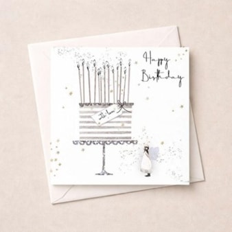 Birthday Card - Big Birthday Cake Birthday Card - Big Birthday Cake