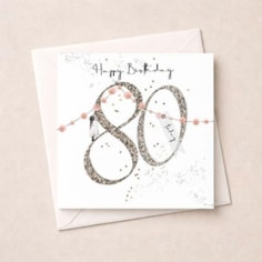 Age 80 Birthday Card - 80 Today Age 80 Birthday Card - 80 Today
