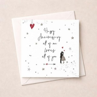 Anniversary Card - All Of Me