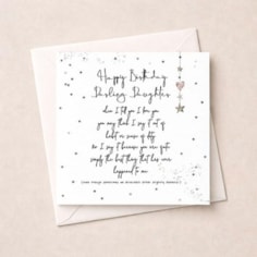 Daughter Birthday Card - Darling Daughter Daughter Birthday Card - Darling Daughter