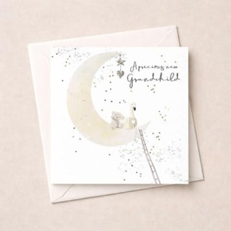 New Baby Card - Precious New Grandchild New Baby Card - Precious New Grandchild