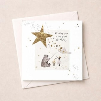 Birthday Card - Catching Stars