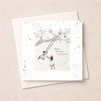 Birthday Card - Lovely Friend Birthday Card - Lovely Friend