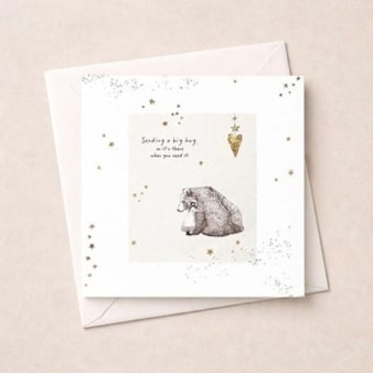 Thinking Of You Card - Sending A Big Hug