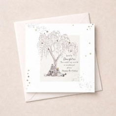 Daughter Birthday Card - Lovely Daughter Daughter Birthday Card - Lovely Daughter