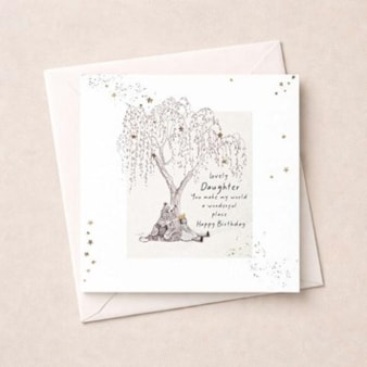 Daughter Birthday Card - Lovely Daughter