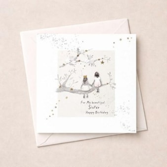 Sister Birthday Card - My Beautiful Sister