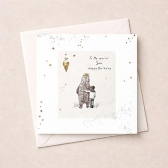 Son Birthday Card - My Special Son