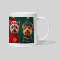 Personalised Christmas Mug - Dogs In Christmas Jumpers