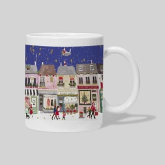 Personalised Christmas Mug - Snowy Christmas Town Personalised Christmas Mug - Snowy Christmas Town