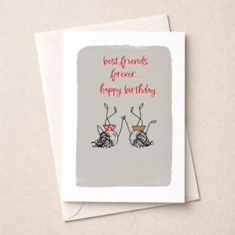 Friendship Card - Best Friends Forever