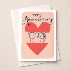 Anniversary Card - Happy Anniversary Anniversary Card - Happy Anniversary
