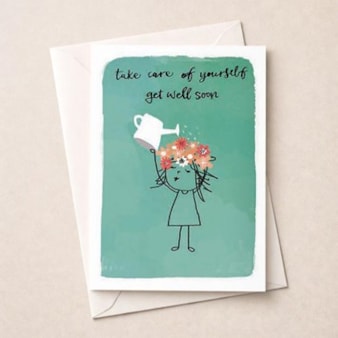 Get Well Soon Card - Take Care Of Yourself