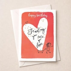 Birthday Card - Sending You Lots Of Love Birthday Card - Sending You Lots Of Love