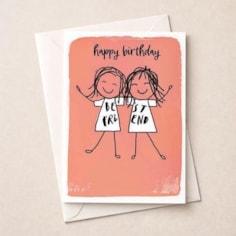 Friendship Card - Happy Birthday Best Friend
