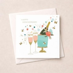Anniversary Card - Champagne Anniversary Card - Champagne