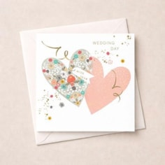 Wedding Card - Hearts