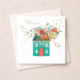 New Home Card - Flower Home