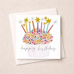 Birthday Card - Birthday Cupcake