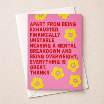 Open Card - Apart From Being