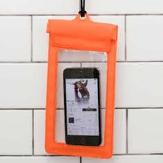 Underwater Phone Case | Orange Colour Underwater Phone Case | Orange Colour