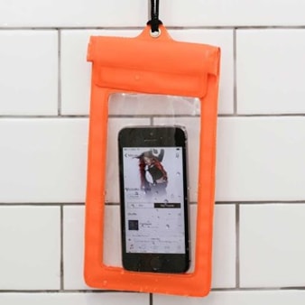 Underwater Phone Case | Orange Colour Underwater Phone Case | Orange Colour