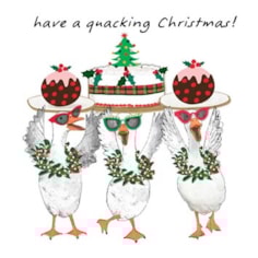 Christmas Card - Quacking Christmas
