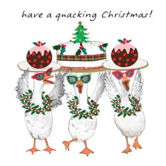 Christmas Card - Quacking Christmas