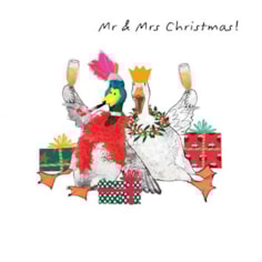 Christmas Card - Mr & Mrs Christmas