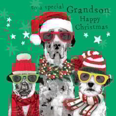 Grandson Christmas Card - Special Grandson Happy Christmas