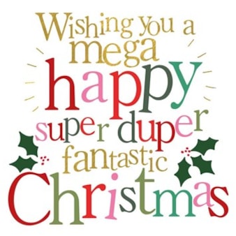 Christmas Card - Super Duper Fantastic Christmas